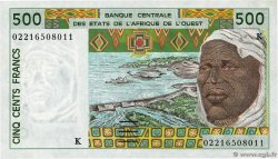 500 Francs ÉTATS DE L AFRIQUE DE L OUEST 2002 P.710Km