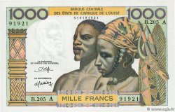 1000 Francs ÉTATS DE L AFRIQUE DE L OUEST 1980 P.103An
