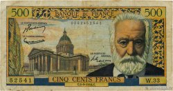 500 Francs VICTOR HUGO FRANCE 1954 F.35.03 B+