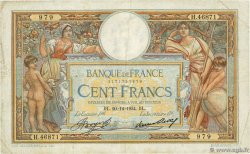 100 Francs LUC OLIVIER MERSON grands cartouches FRANCE 1934 F.24.13 TB