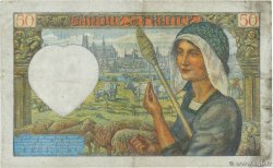 50 Francs JACQUES CŒUR FRANCE 1942 F.19.20 TTB