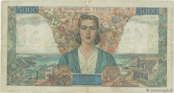 5000 Francs EMPIRE FRANÇAIS FRANCE 1945 F.47.47 VG