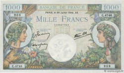 1000 Francs COMMERCE ET INDUSTRIE FRANCE 1944 F.39.12 TTB+