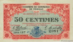 50 Centimes FRANCE régionalisme et divers Cognac 1916 JP.049.01 SUP