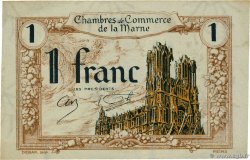 1 Franc FRANCE régionalisme et divers Chalons, Reims, Épernay 1922 JP.043.02 pr.NEUF