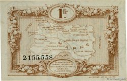 1 Franc FRANCE régionalisme et divers Chalons, Reims, Épernay 1922 JP.043.02 pr.NEUF