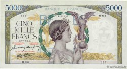 5000 Francs VICTOIRE Impression à plat FRANCE 1942 F.46.38 TTB+