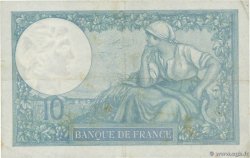 10 Francs MINERVE modifié FRANCE 1940 F.07.16 pr.TTB