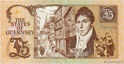 5 Pounds GUERNESEY 1990 P.53a pr.NEUF