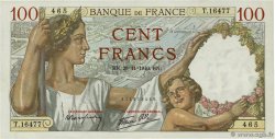 100 Francs SULLY FRANCE 1940 F.26.41 TTB+