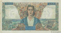 5000 Francs EMPIRE FRANÇAIS FRANCE 1945 F.47.37 pr.TTB