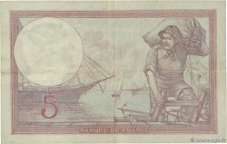 5 Francs FEMME CASQUÉE FRANCE  1933 F.03.17 F+
