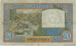 20 Francs TRAVAIL ET SCIENCE FRANCE  1941 F.12.20 TB