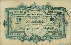 1 Franc FRANCE régionalisme et divers Anor 1914 JP.59-0083