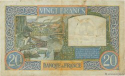 20 Francs TRAVAIL ET SCIENCE FRANCE 1940 F.12.04 TTB