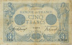 5 Francs BLEU FRANCE 1915 F.02.31 pr.TB