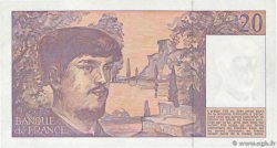 20 Francs DEBUSSY à fil de sécurité FRANCE 1992 F.66BIS.03 pr.NEUF