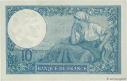 10 Francs MINERVE FRANCE 1916 F.06.01 SUP