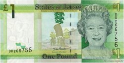 1 Pound JERSEY 2010 P.32a SPL