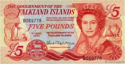 5 Pounds ÎLES FALKLAND 2005 P.17a SPL+