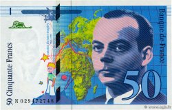 50 Francs SAINT-EXUPÉRY modifié FRANCE 1996 F.73.02 UNC-