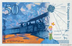 50 Francs SAINT-EXUPÉRY modifié FRANCE 1996 F.73.02 UNC-