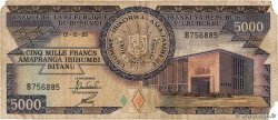 5000 Francs BURUNDI  1986 P.32b