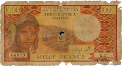 1000 Francs  AFARS AND ISSAS  1975 P.34 P