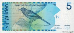 5 Gulden ANTILLES NÉERLANDAISES  1986 P.22a