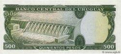 0,5 Nuevo Pesos sur 500 Pesos URUGUAY  1975 P.054 UNC