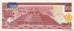 20 Pesos MEXICO  1976 P.064c UNC