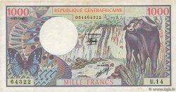 1000 Francs type 1980 CENTRAFRIQUE 1980 A.189b