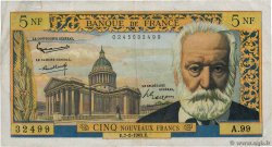 5 Nouveaux Francs VICTOR HUGO FRANCE 1963 F.56.13