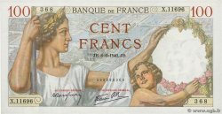 100 Francs SULLY FRANCE 1940 F.26.31