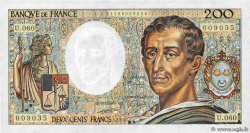 200 Francs MONTESQUIEU FRANCE 1988 F.70.08