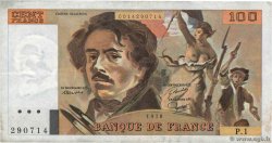 100 Francs DELACROIX FRANCE 1978 F.68.01