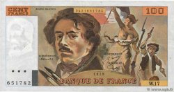 100 Francs DELACROIX modifié FRANCE 1979 F.69.02c