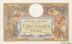 100 Francs LUC OLIVIER MERSON grands cartouches FRANCE 1933 F.24.12