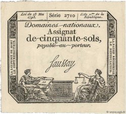 50 Sols FRANCE  1793 Ass.42c SUP+