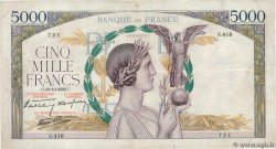 5000 Francs VICTOIRE Impression à plat FRANCE  1939 F.46.15
