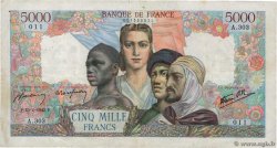 5000 Francs EMPIRE FRANÇAIS FRANCE  1945 F.47.13 TB