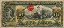 10 Pesos MEXIQUE  1908 PS.0258d pr.TB