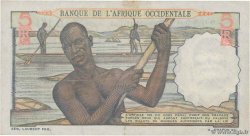 5 Francs FRENCH WEST AFRICA (1895-1958)  1953 P.36 VF+