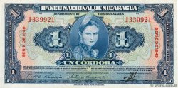 1 Cordoba NICARAGUA  1949 P.091b TTB+