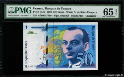 50 Francs SAINT-EXUPÉRY FRANCE  1992 F.72.01aA