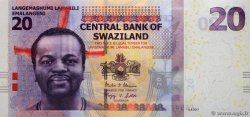 20 Emalangeni SWAZILAND 2017 P.37c NEUF