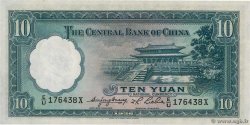 10 Yüan CHINA  1936 P.0218a SC