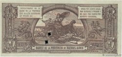 1 Peso Annulé ARGENTINA  1891 PS.0573b AU+