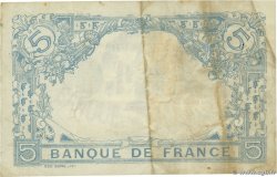 5 Francs BLEU FRANCE  1917 F.02.47 pr.TTB