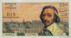 10 Nouveaux Francs RICHELIEU FRANCE 1962 F.57.21 SUP